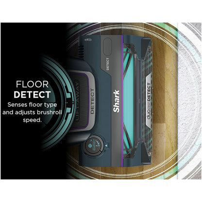 Shark Detect XL Pet Pro Corded Upright Vacuum Cleaner with Anti Hair Wrap Plus LA791UKT - Adriatic Teal Silver