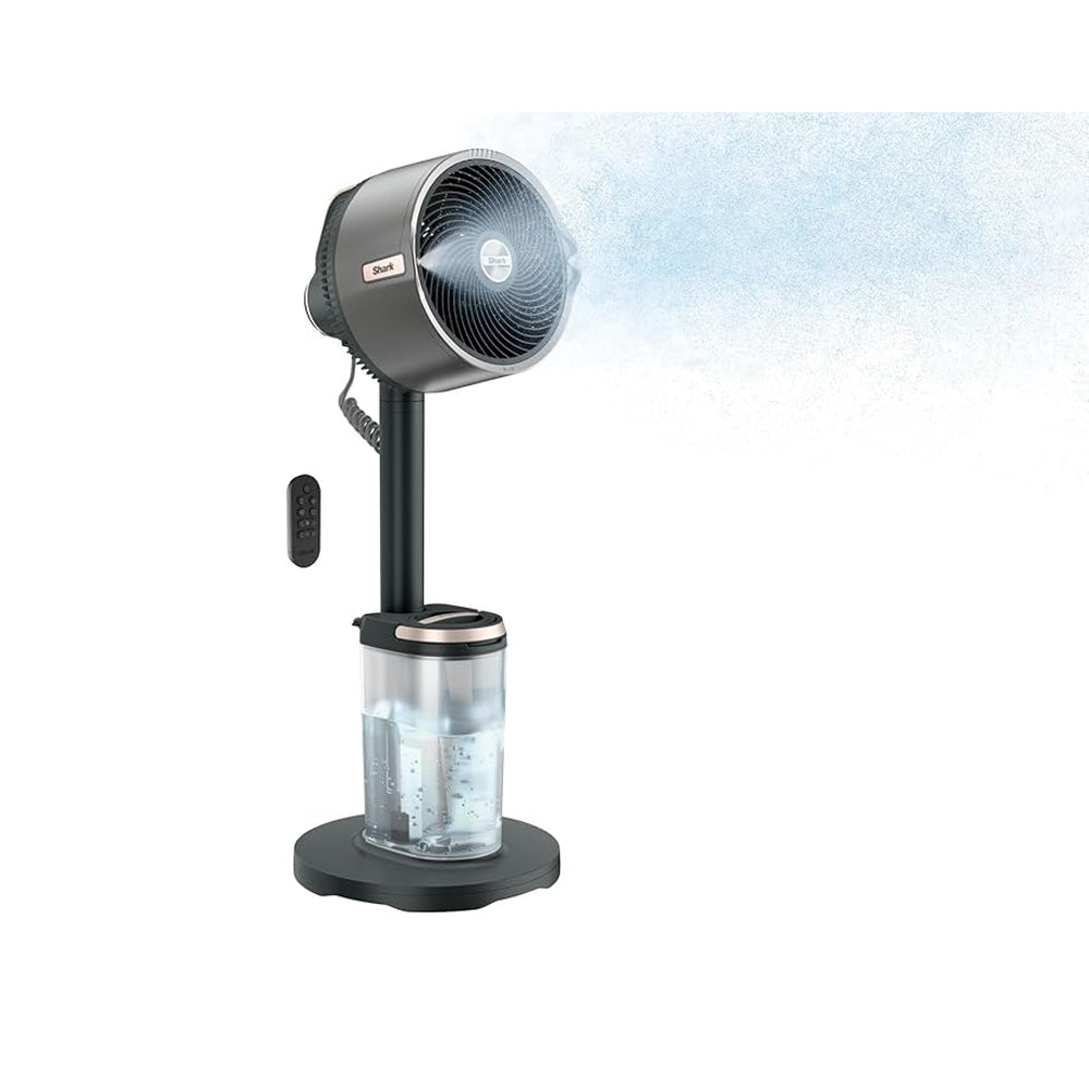 Shark FA300UK FlexBreeze Pro Mist Indoor and Outdoor Fan and Outdoor Misting System - Charcoal Grey