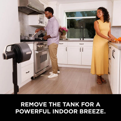 Shark FA300UK FlexBreeze Pro Mist Indoor and Outdoor Fan and Outdoor Misting System - Charcoal Grey