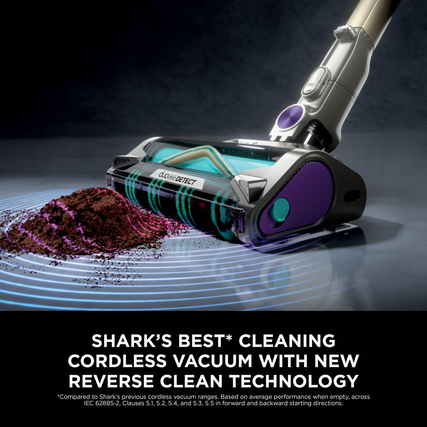 Shark IP3251UKT PowerDetect Clean and Empty Cordless Pet Vacuum Cleaner up to 70 Minutes Run Time Java Grey - Clearance