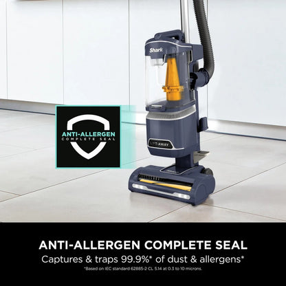 Shark NZ691UK Anti Hair Wrap Upright Vacuum Cleaner with Home and Car Cleaning Kit - Royal Grey NZ691UKKIT