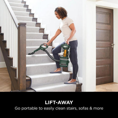 Shark NZ691UKT Anti Hair Wrap Upright Vacuum Cleaner Pet Model with Home and Car Cleaning Kit - Porsche Green NZ691UKTKIT