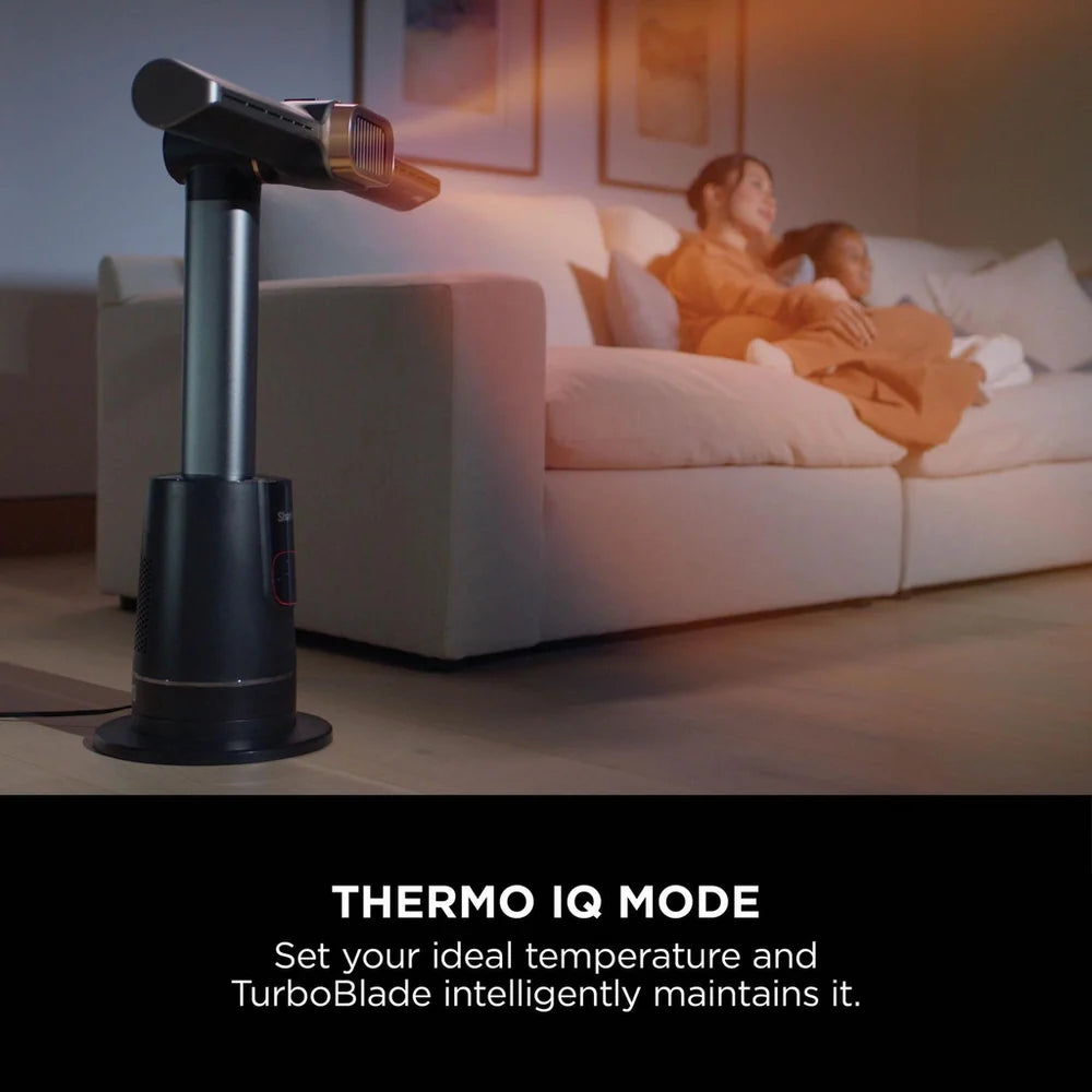 Shark TurboBlade Cool + Heat TH200UK Fan & Heater - Charcoal