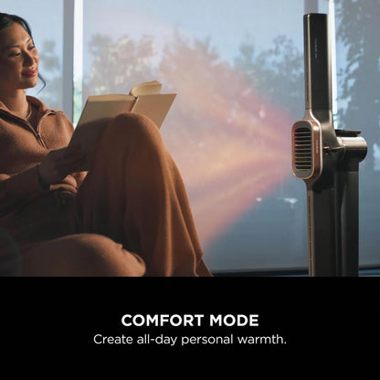 Shark TurboBlade Cool + Heat TH200UK Fan & Heater - Charcoal