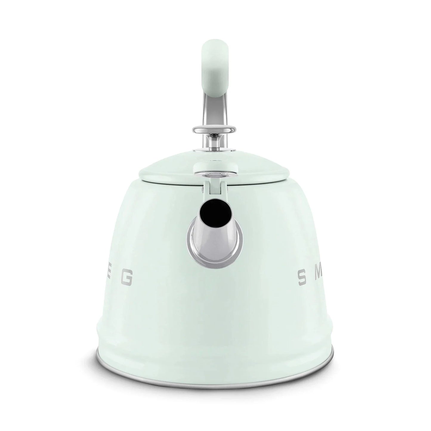 Smeg WKF01PG Retro 50s Style Whistling Hob Kettle Pastel Green