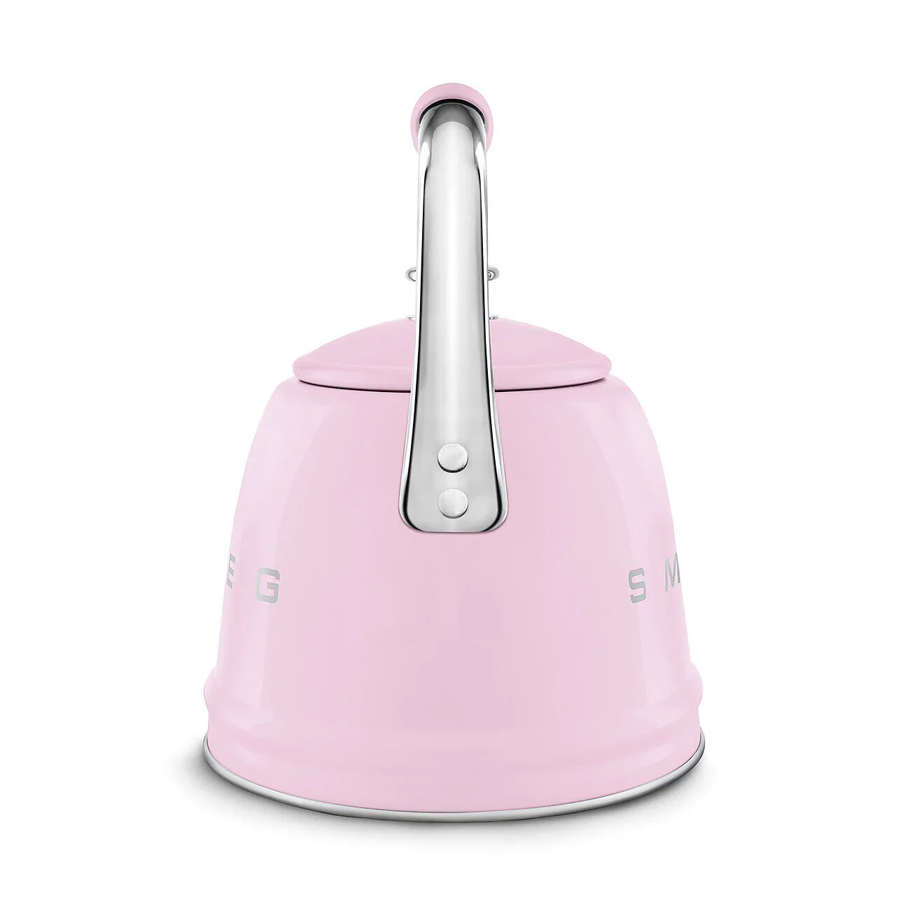Smeg WKF01PK Retro 50s Style Whistling Hob Kettle Pink