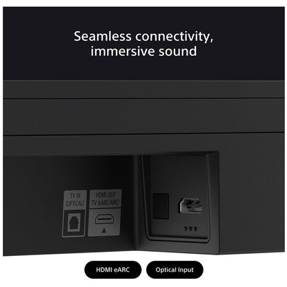 Sony HT-B600 3.1.2ch BRAVIA Theatre Bar 6 Dolby Atmos Bluetooth Soundbar with Wireless Subwoofer Black