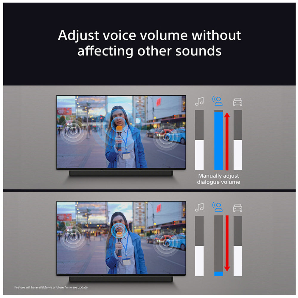 Sony K55XR55B 55 Inch BRAVIA 5 Mini LED 4K UHD HDR Smart TV and HT-B600 3.1.2ch BRAVIA Theatre Bar 6 Soundbar with Subwoofer