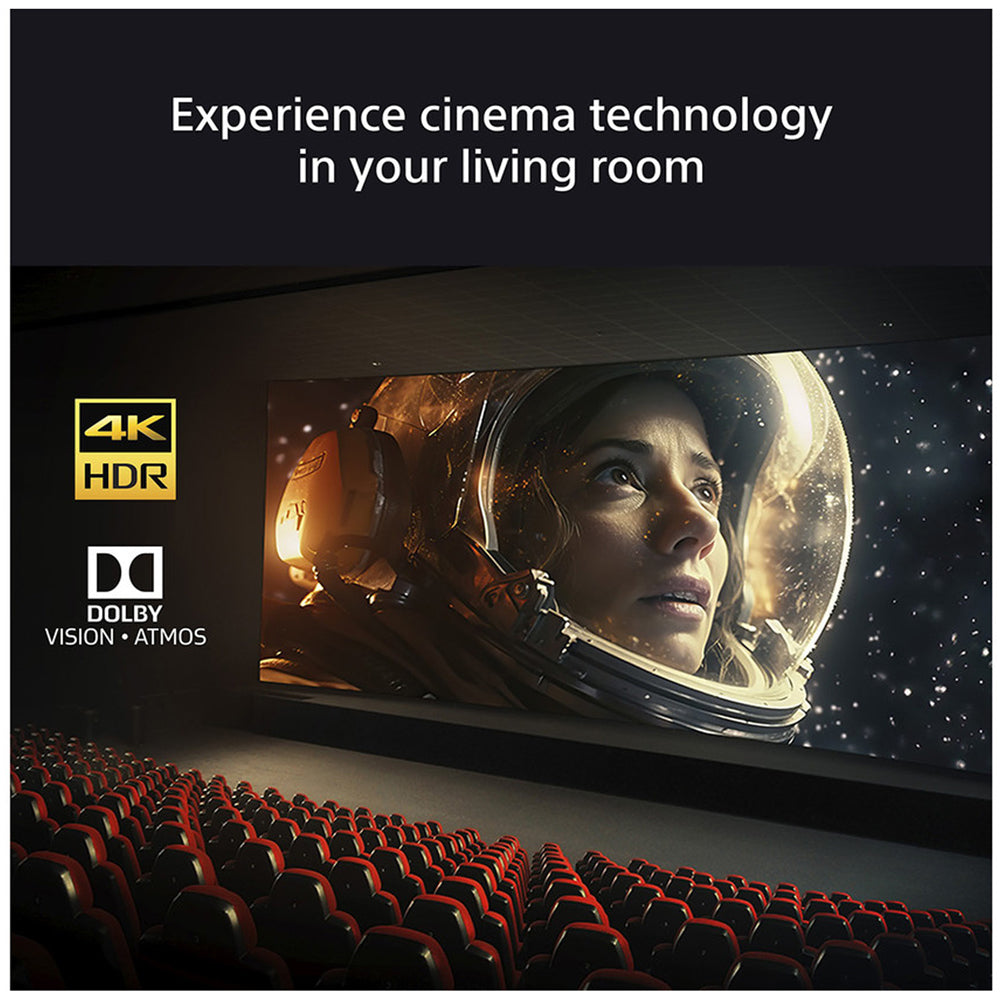 Sony K55XR55B 55 Inch BRAVIA 5 Mini LED 4K UHD HDR Smart TV and HT-B600 3.1.2ch BRAVIA Theatre Bar 6 Soundbar with Subwoofer