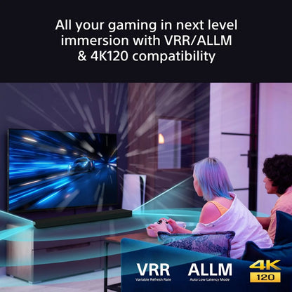 Sony K55XR80PU 55 Inch BRAVIA 8 4K UHD HDR OLED Smart TV with BRAVIA Theatre Bar 8 HTA8000 Soundbar Bundle