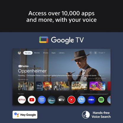 Sony K55XR8APU 55 Inch BRAVIA 8A 4K UHD HDR OLED Smart TV with BRAVIA Theatre Bar 8 HTA8000 Soundbar Bundle