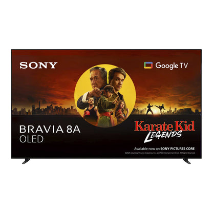 Sony K55XR8APU 55 Inch BRAVIA 8A 4K UHD HDR OLED Smart TV with BRAVIA Theatre Bar 8 HTA8000 Soundbar Bundle