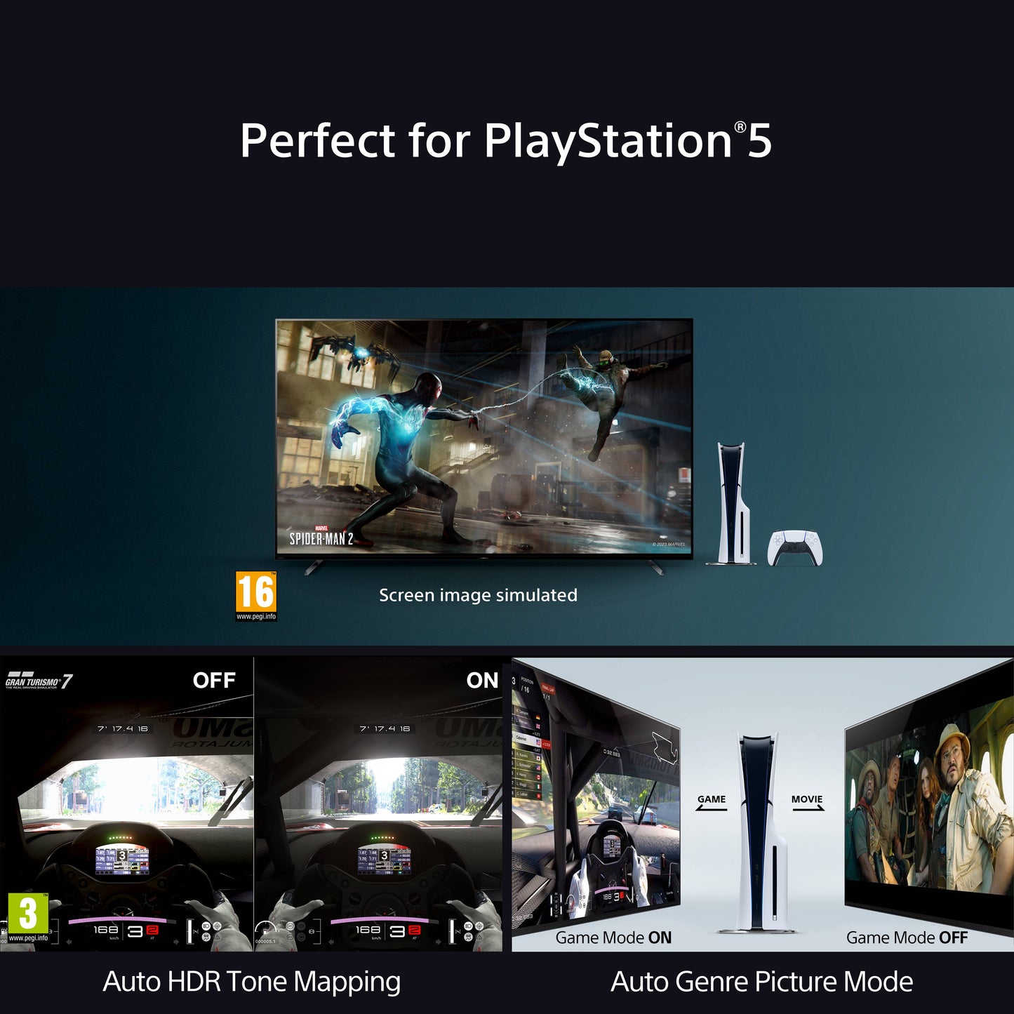 Sony K65XR80U 65 Inch BRAVIA 8 4K UHD HDR OLED Smart TV with BRAVIA Theatre Bar 8 HTA8000 Soundbar Bundle