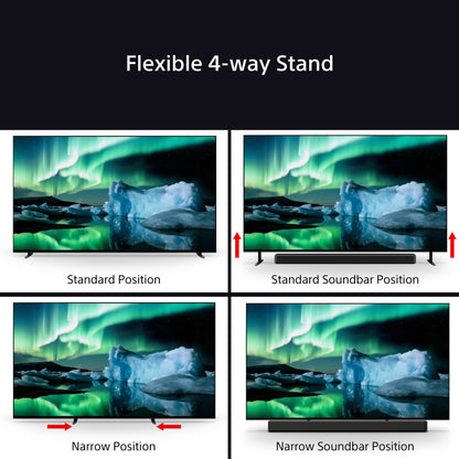 Sony K77XR80PU 77 Inch BRAVIA 8 4K UHD HDR OLED Smart TV with BRAVIA Theatre Bar 8 HTA8000 Soundbar Bundle