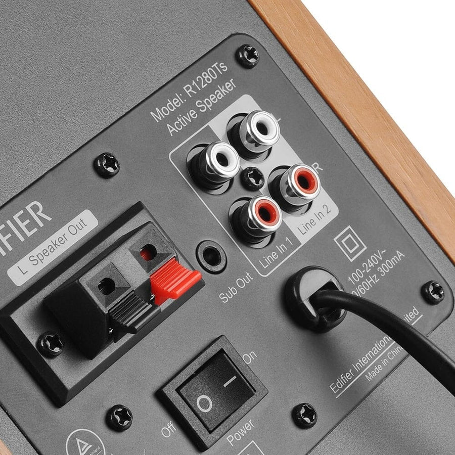 Sony PS-LX310BT Bluetooth Turntable and Edifier R1280Ts Active Bookshelf Speakers Pair