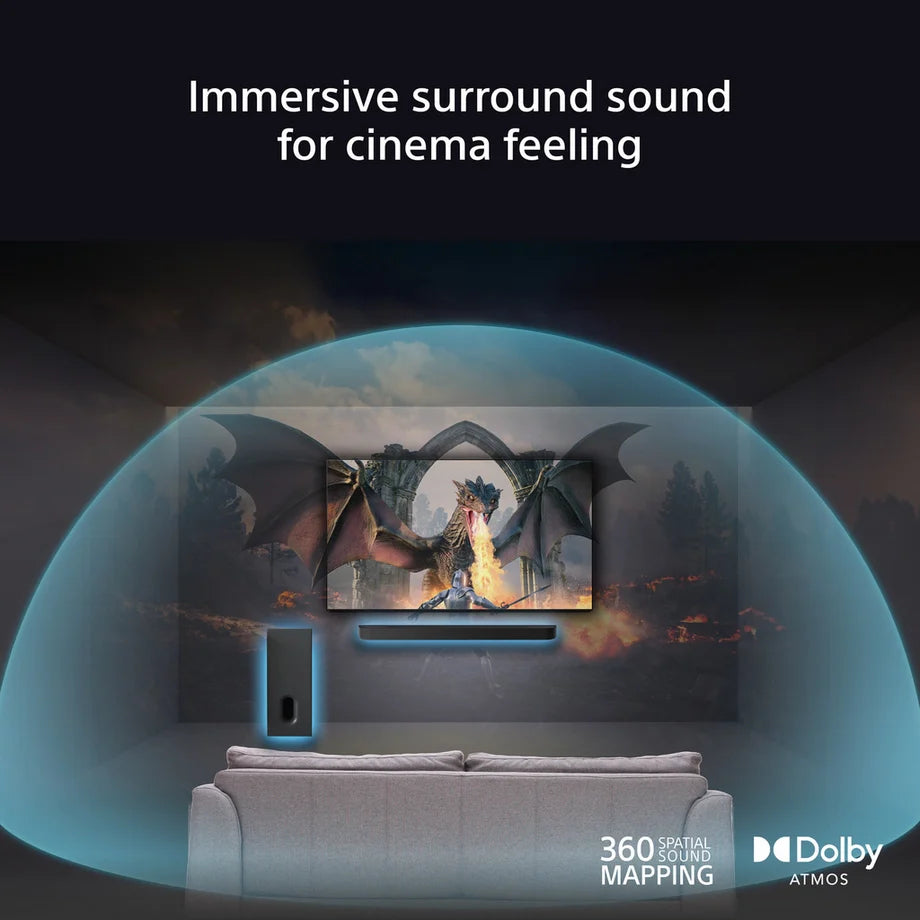 Sony SASW7 BRAVIA Theatre Sub 7 100W Wireless Subwoofer Black