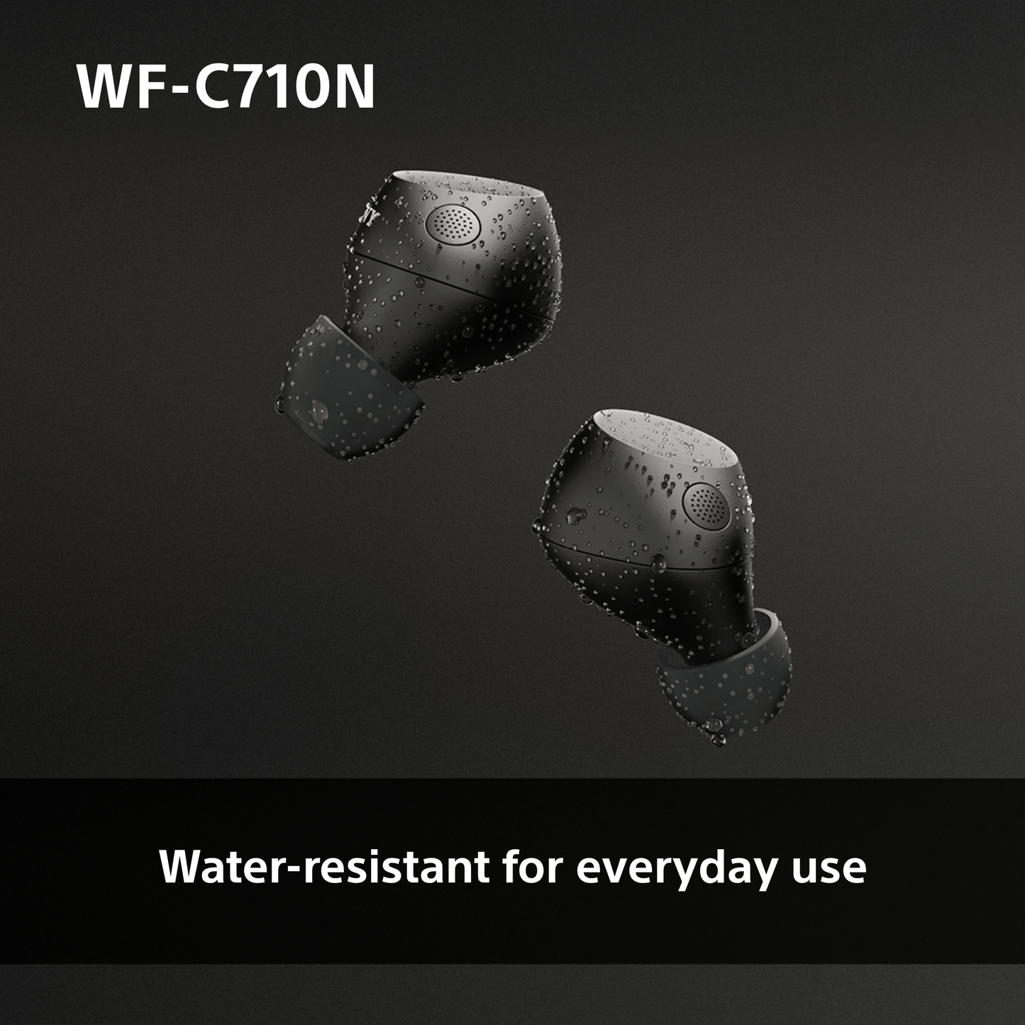 Sony WFC-710N Wireless Noise Cancelling Bluetooth Earbuds Black