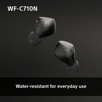 Sony WFC-710N Wireless Noise Cancelling Bluetooth Earbuds Black