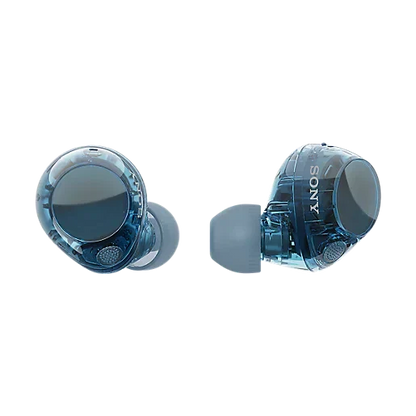 Sony WFC-710N Wireless Noise Cancelling Bluetooth Earbuds Glass Blue