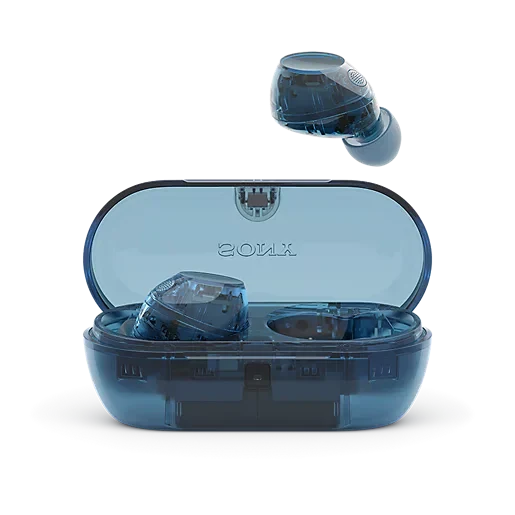 Sony WFC-710N Wireless Noise Cancelling Bluetooth Earbuds Glass Blue