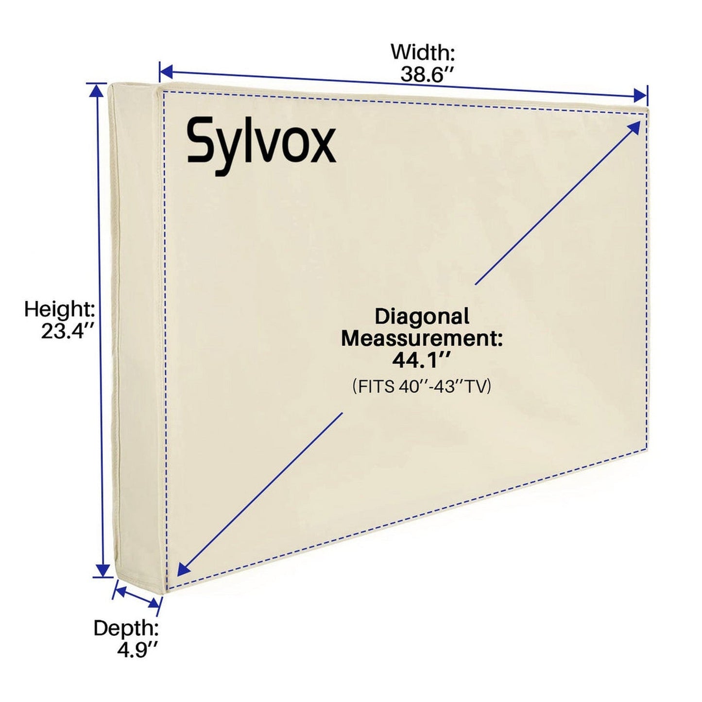 Sylvox OT43A1COVER Outdoor TV Cover for 40-43 Inch TVs