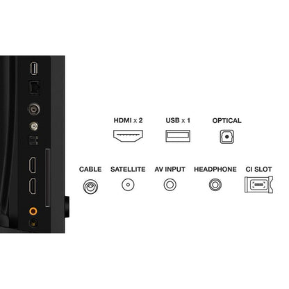 TCL 43V5C-UK 43 Inch V5C QLED Full HD HDR Google Smart TV 2025