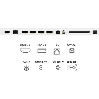 TCL 65A300W-UK 65 Inch NXTVISION A300W 4K Ultra HD QLED PRO HDR Google Frame TV 2025